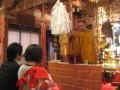 お宮参りの様子
