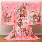 お宮参り用にご用意しているお着物