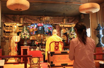 納骨前の水子供養
