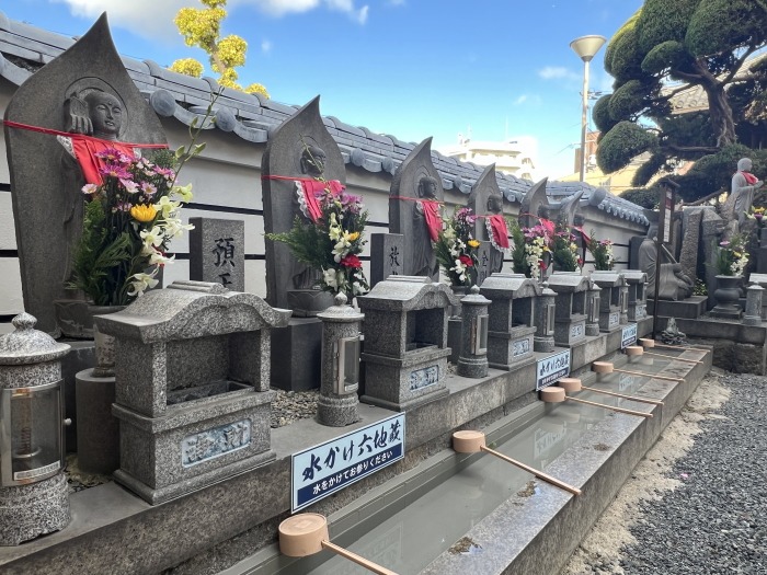 水かけ六地蔵