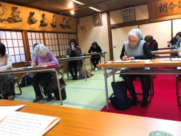 年内最後のお写経会サムネイル