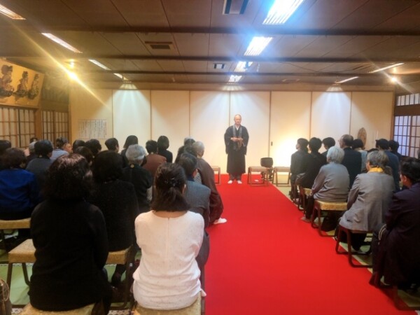 法話の会の様子（大阪：常光円満寺）サムネイル