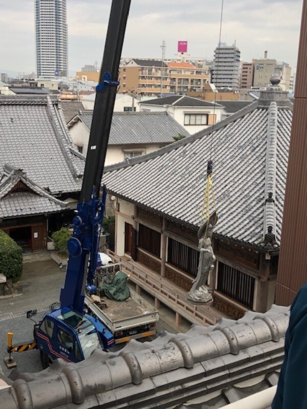 一願観音さま修復（大阪：常光円満寺）サムネイル