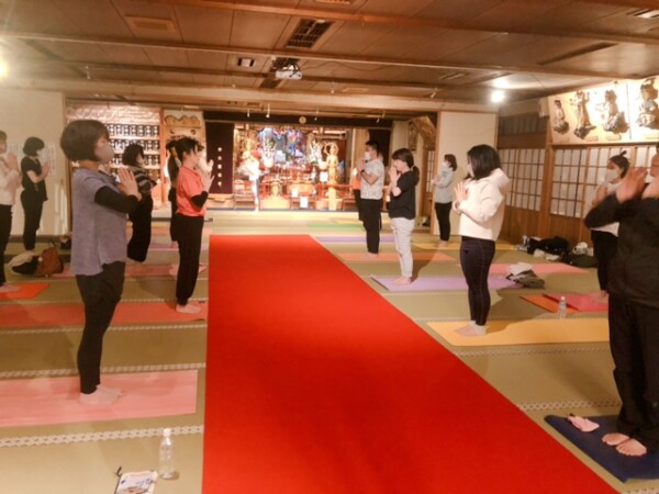 【寺ヨガ】４ヵ月ぶりの寺ヨガ｜お清めのご祈祷｜常光円満寺サムネイル