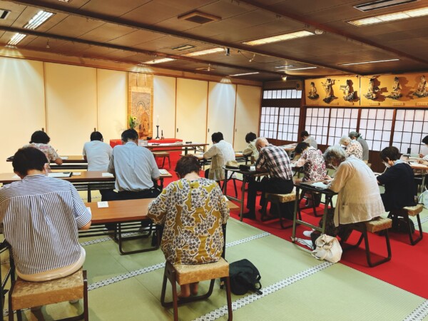 【お写経】コロナに注意してのお写経｜常光円満寺サムネイル