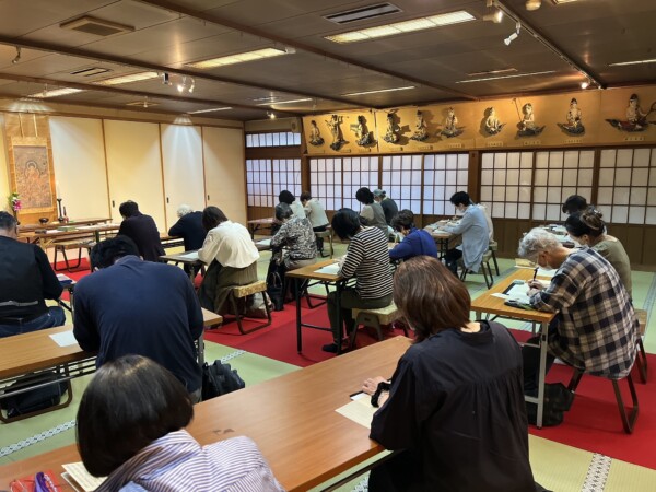 【お写経】予想以上の参加者にびっくり！！｜大阪：常光円満寺サムネイル