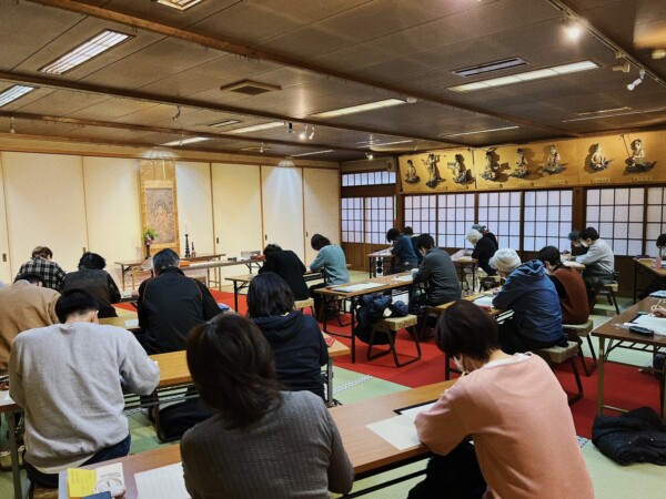 【写経】記録更新！28名の参加者｜常光円満寺（大阪吹田）サムネイル