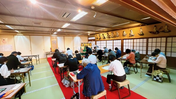 【写経会】久しぶりの写経！嬉しい満員御礼｜常光円満寺（大阪吹田）サムネイル