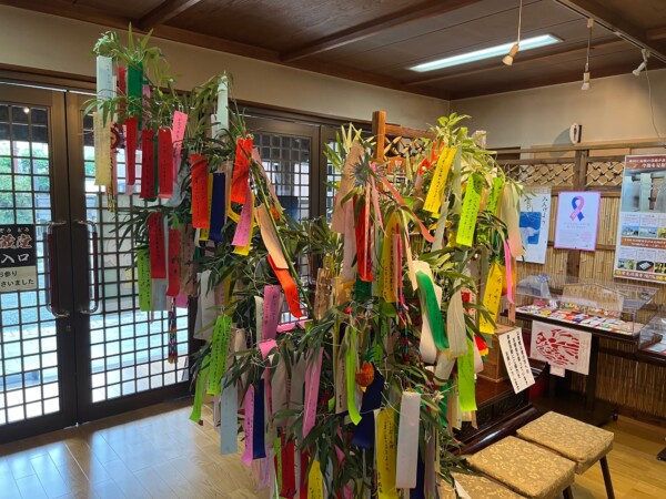 【七夕飾り】七夕願いは特別に本日まで。是非お参りください｜常光円満寺（大阪吹田）サムネイル