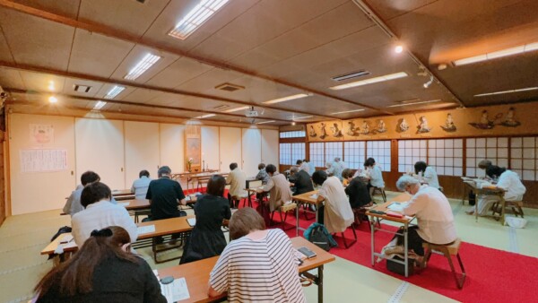 【お写経】今日は満員以上。嬉しすぎます♪｜常光円満寺（大阪吹田）サムネイル