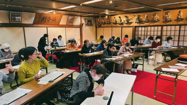 【写経】今年最後に記録更新!！108枚も奉納者も!！｜常光円満寺（大阪吹田）サムネイル