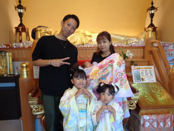 【七五三参り】本年の七五三にて儀式を終えたお子さまたち｜常光円満寺（大阪吹田）サムネイル