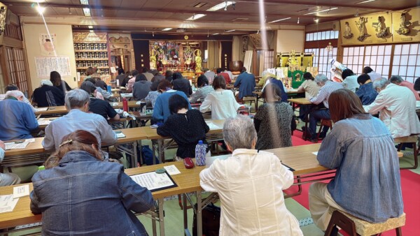 【お写経会】人数が増え続ける写経。2部制決定！！｜常光円満寺（大阪吹田）サムネイル